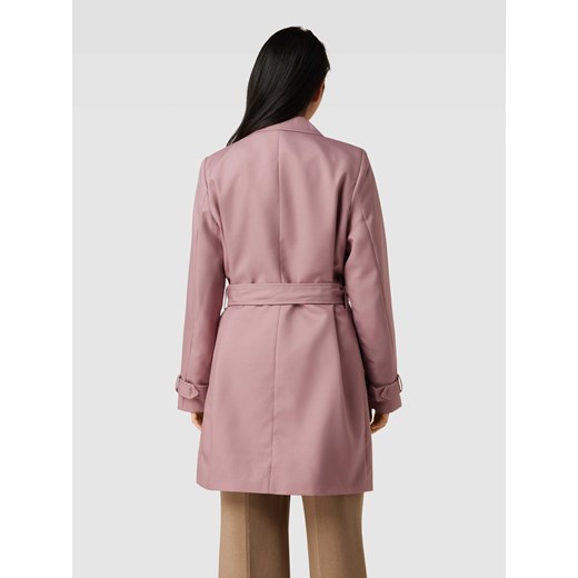 Krótki płaszcz z wiązanym paskiem model ‘CELESTE’ M Peek&Cloppenburg 