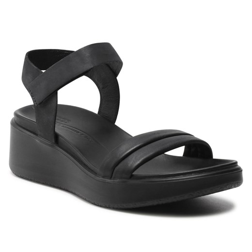 Sandały ECCO Flowt Wedge Lx W 27330351052 Black/Black Ecco 40 eobuwie.pl