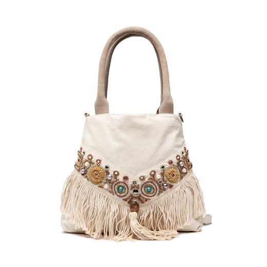 Torebka NKN Nekane Indira 000001 Ivory Nkn Nekane one size eobuwie.pl