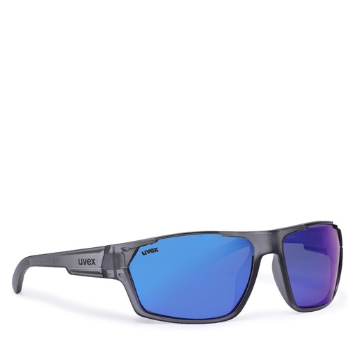 Okulary przeciwsłoneczne Uvex Sportstyle 233 P S5320975540 Czarny ze sklepu eobuwie.pl w kategorii Okulary przeciwsłoneczne męskie - zdjęcie 169129190