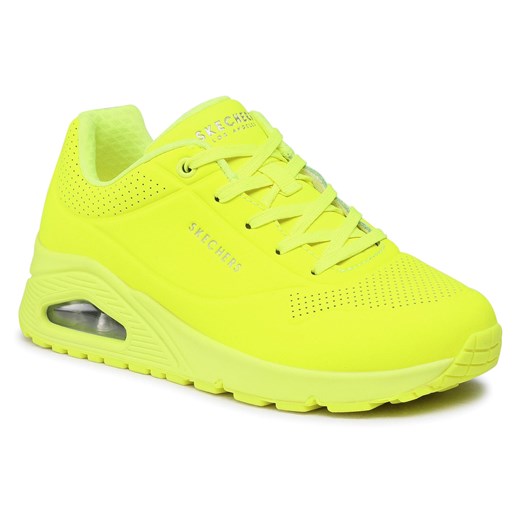 Sneakersy Skechers Night Shades 73667/NYEL Neon/Yellow Skechers 41 eobuwie.pl wyprzedaż
