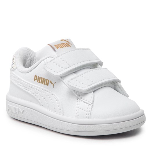 Sneakersy Puma Smash V2 Metallics V Inf 386199 01 Puma White/Puma Team Gold Puma 26 eobuwie.pl