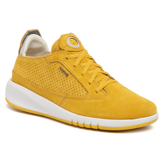 Sneakersy Geox D Aerantis A D02HNA 00022 C2004 Lt Yellow Geox 36 promocyjna cena eobuwie.pl