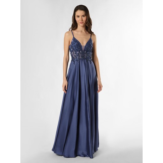 Luxuar Fashion Damska sukienka wieczorowa Kobiety Sztuczne włókno niebieski Luxuar Fashion 40 vangraaf