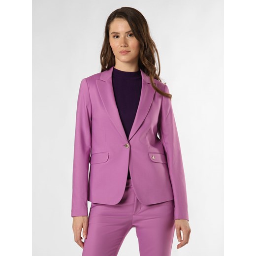 MOS MOSH Marynarka damska - MMBlake Kobiety lila jednolity ze sklepu vangraaf w kategorii Marynarki damskie - zdjęcie 169132182