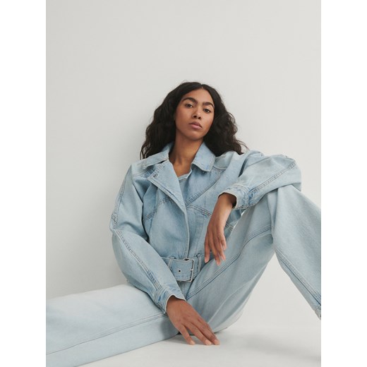 Jeansy damskie Reserved z elastanu 