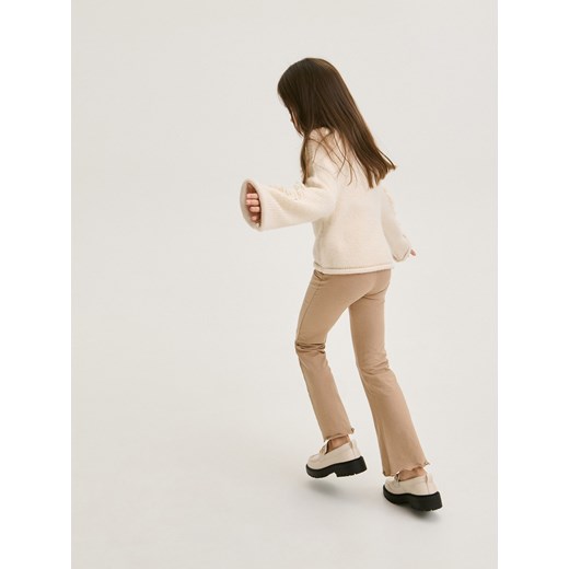 Spodnie dziewczęce Reserved bawełniane na wiosnę 