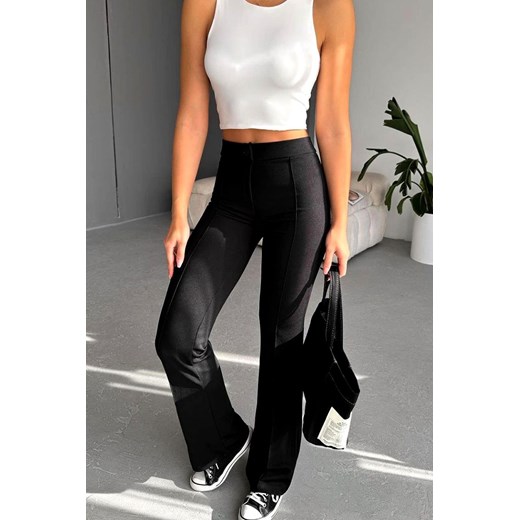 Spodnie LEOTINA BLACK ze sklepu Ivet Shop w kategorii Spodnie damskie - zdjęcie 169135130