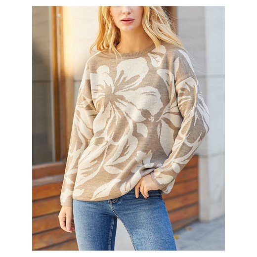 LA Angels Sweter w kolorze beżowo-kremowym ze sklepu Limango Polska w kategorii Swetry damskie - zdjęcie 169139142