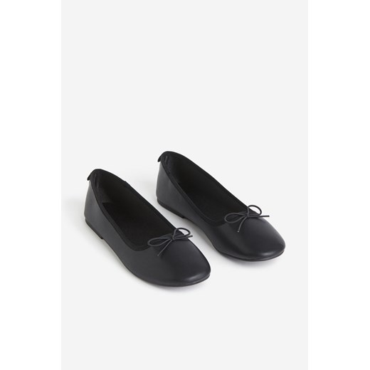 H & M - Baleriny - Czarny H & M 37 H&M