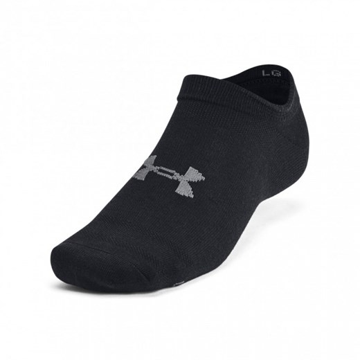 Skarpetki treningowe uniseks (6-pack) Under Armpur UA Essential No Show - czarne ze sklepu Sportstylestory.com w kategorii Skarpetki damskie - zdjęcie 169160504
