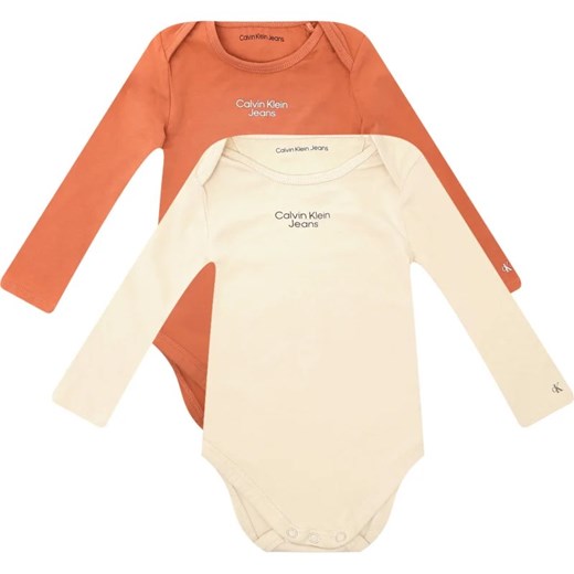 CALVIN KLEIN JEANS Body 2-pack ze sklepu Gomez Fashion Store w kategorii Body niemowlęce - zdjęcie 169161272