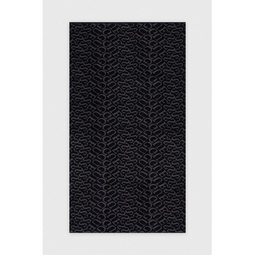 Guess ręcznik bawełniany kolor czarny E4GZ23 SG00P ze sklepu ANSWEAR.com w kategorii Ręczniki - zdjęcie 169163883