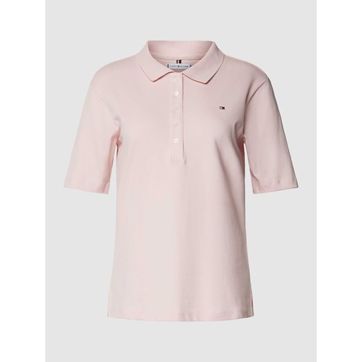 Koszulka polo z krótką listwą guzikową ze sklepu Peek&Cloppenburg  w kategorii Bluzki damskie - zdjęcie 169165144