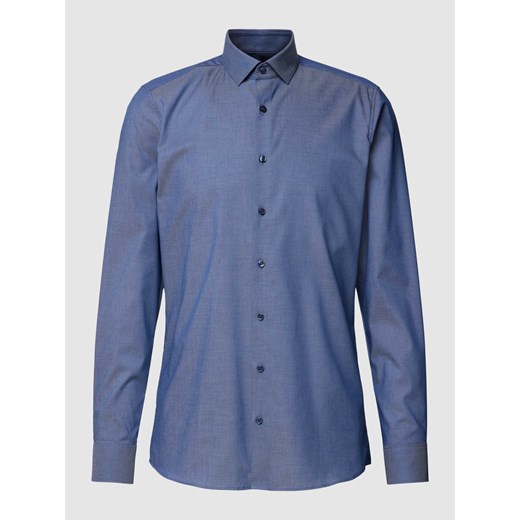 Koszula biznesowa o kroju body fit z kołnierzykiem typu kent model ‘Modern Kent’ ze sklepu Peek&Cloppenburg  w kategorii Koszule męskie - zdjęcie 169165184