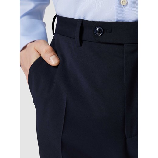 Spodnie do garnituru o kroju slim fit z zapięciem na guzik Digel 48 Peek&Cloppenburg 