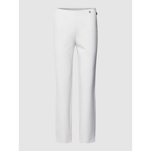 Spodnie w jednolitym kolorze ze sklepu Peek&Cloppenburg  w kategorii Spodnie damskie - zdjęcie 169165291