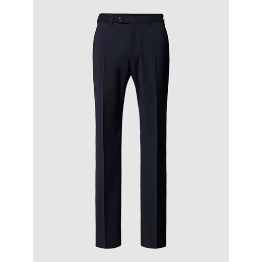 Spodnie do garnituru o kroju slim fit z zapięciem na guzik ze sklepu Peek&Cloppenburg  w kategorii Spodnie męskie - zdjęcie 169165452