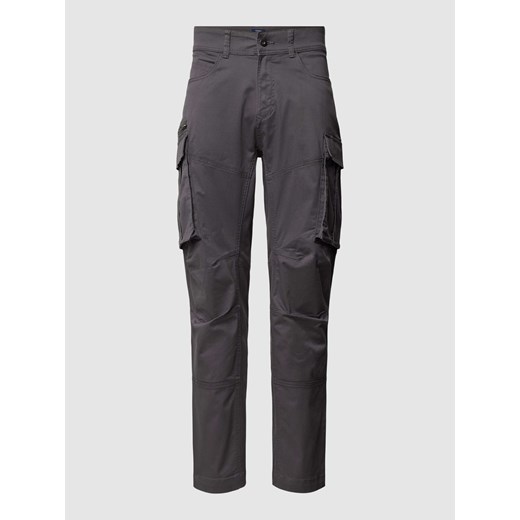 Spodnie cargo o luźnym kroju w jednolitym kolorze ze sklepu Peek&Cloppenburg  w kategorii Spodnie męskie - zdjęcie 169165511