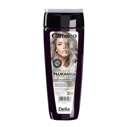 Delia Cameleo 01 Srebro - płukanka do włosów z wodą jaśminową 200ml 200 ml wyprzedaż Super-Pharm
