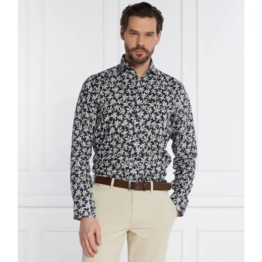 BOSS BLACK Lniana koszula H-JOE | Regular Fit 40 wyprzedaż Gomez Fashion Store
