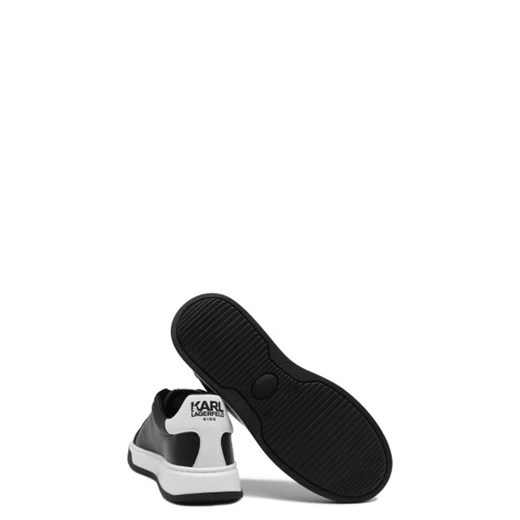 Buty sportowe dziecięce Karl Lagerfeld czarne z tworzywa sztucznego 