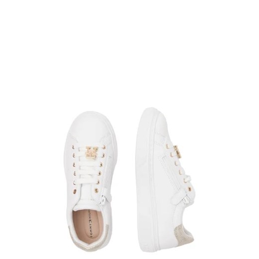 Buty sportowe dziecięce Tommy Hilfiger białe z tkaniny
