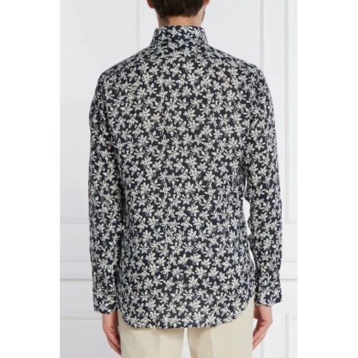 BOSS BLACK Lniana koszula H-JOE | Regular Fit 41 Gomez Fashion Store okazja
