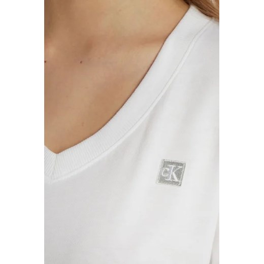 Biała bluzka damska Calvin Klein