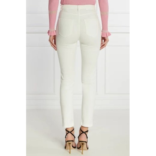 Pinko Spodnie z paskiem SUSAN | Skinny fit | denim Pinko 26 Gomez Fashion Store