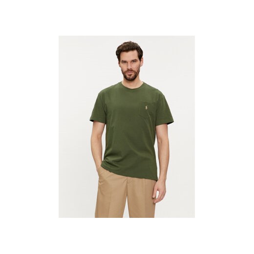 Polo Ralph Lauren T-Shirt 710704248228 Zielony Classic Fit ze sklepu MODIVO w kategorii T-shirty męskie - zdjęcie 169180193