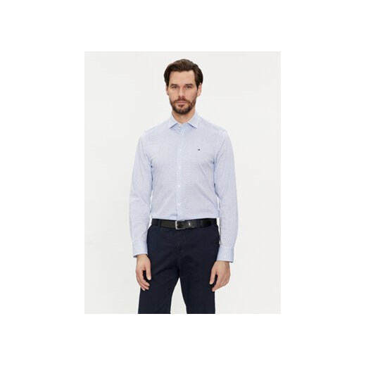 Tommy Hilfiger Koszula MW0MW33826 Niebieski Slim Fit Tommy Hilfiger 46_R MODIVO