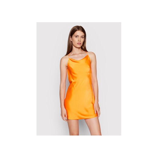 ONLY Sukienka koktajlowa Primrose 15260129 Pomarańczowy Regular Fit L MODIVO