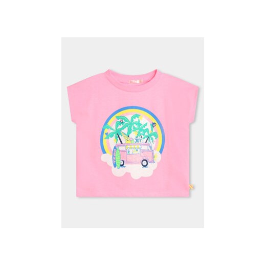 Billieblush T-Shirt U20079 Różowy Loose Fit ze sklepu MODIVO w kategorii Bluzki dziewczęce - zdjęcie 169181952