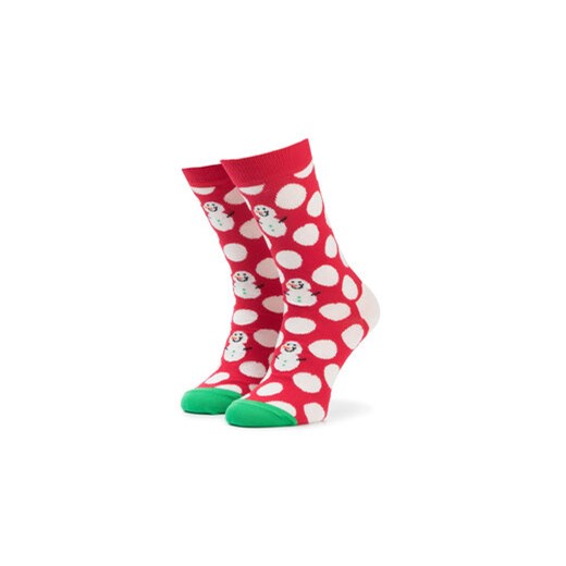 Happy Socks Skarpety Wysokie Unisex BDS01-4300 Czerwony Happy Socks 36_40 wyprzedaż MODIVO