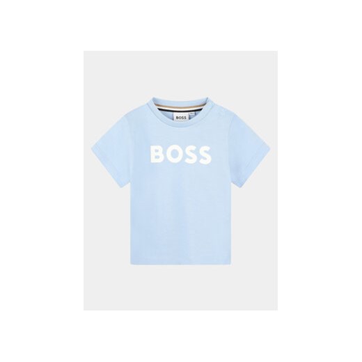 Boss T-Shirt J50601 M Niebieski Regular Fit ze sklepu MODIVO w kategorii Koszulki niemowlęce - zdjęcie 169184313