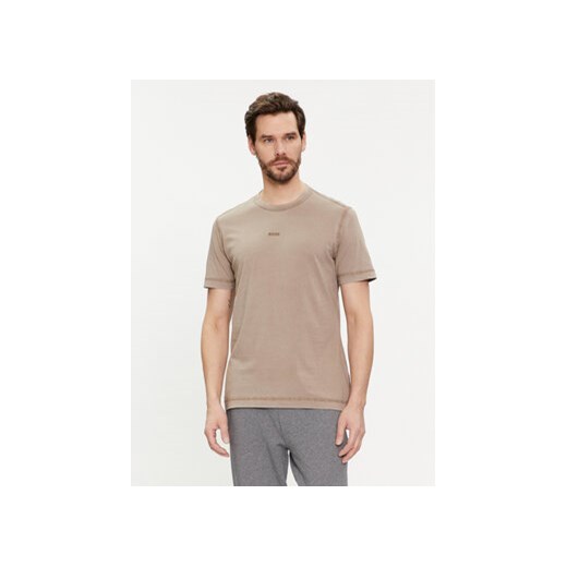 Boss T-Shirt Tokks 50502173 Beżowy Regular Fit ze sklepu MODIVO w kategorii T-shirty męskie - zdjęcie 169184520