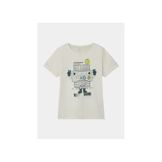NAME IT T-Shirt Berte 13226107 Biały Regular Fit ze sklepu MODIVO w kategorii T-shirty chłopięce - zdjęcie 169184571
