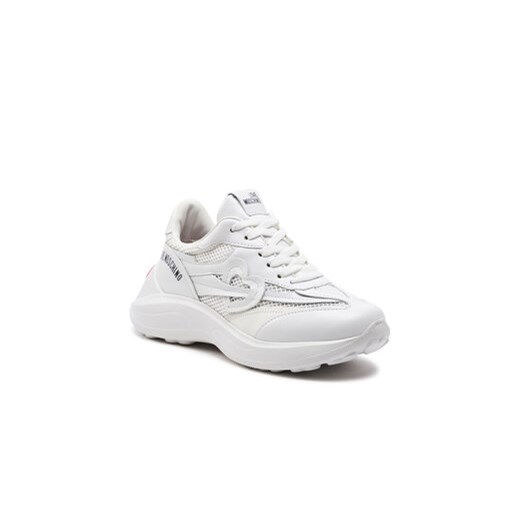 Love Moschino buty sportowe damskie białe 