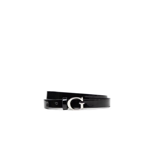 Guess Pasek Dziecięcy Belt BGSHA3 PU221 Czarny Guess L wyprzedaż MODIVO