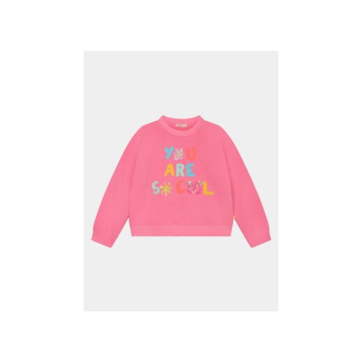 Billieblush Bluza U20097 Różowy Regular Fit ze sklepu MODIVO w kategorii Bluzy dziewczęce - zdjęcie 169189543