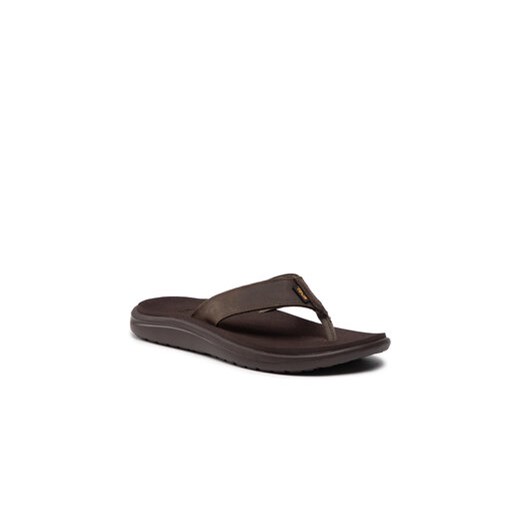 Teva Japonki Voya Flip Leather 1106784 Brązowy Teva 47 wyprzedaż MODIVO