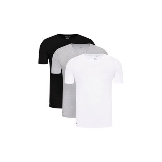 Lacoste Komplet 3 t-shirtów TH3321 Kolorowy Slim Fit ze sklepu MODIVO w kategorii T-shirty męskie - zdjęcie 169190611