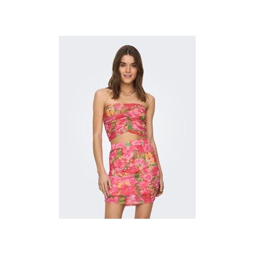ONLY Top 15293444 Różowy Regular Fit ze sklepu MODIVO w kategorii Bluzki damskie - zdjęcie 169191331
