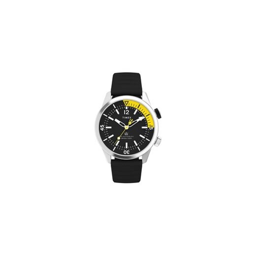 Timex Zegarek Waterbury Dive TW2V73400 Czarny ze sklepu MODIVO w kategorii Zegarki - zdjęcie 169191444