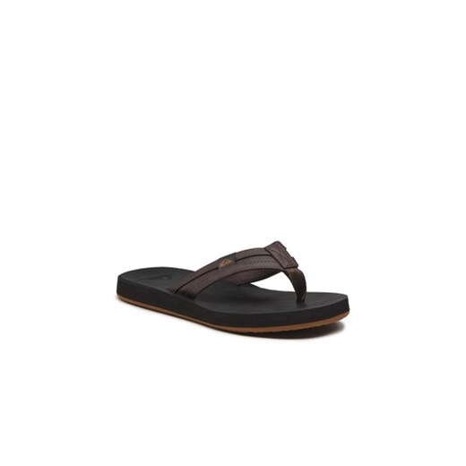 Quiksilver Japonki AQYL100886 Brązowy Quiksilver 42 wyprzedaż MODIVO