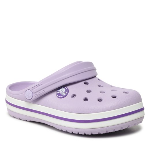 Klapki Crocs Crocband Clog K 207006 Lavender/Neon Purple Crocs 32.5 eobuwie.pl