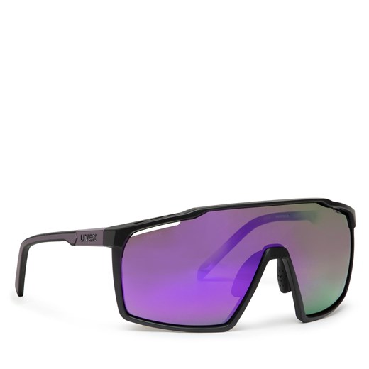 Okulary przeciwsłoneczne Uvex Mtn Perform S5330392116 Black/Purple Matt ze sklepu eobuwie.pl w kategorii Okulary przeciwsłoneczne damskie - zdjęcie 169192290