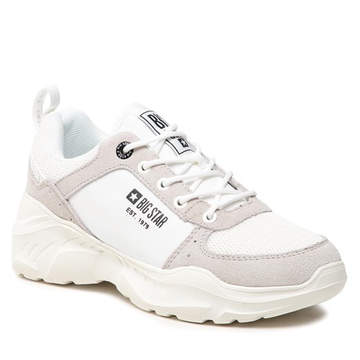 Sneakersy Big Star Shoes JJ274288 White 40 eobuwie.pl