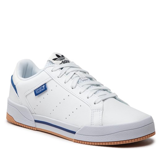 Buty adidas Court Tourino GX4379 Ftwwht/Ftwwht/Croyal 40 eobuwie.pl